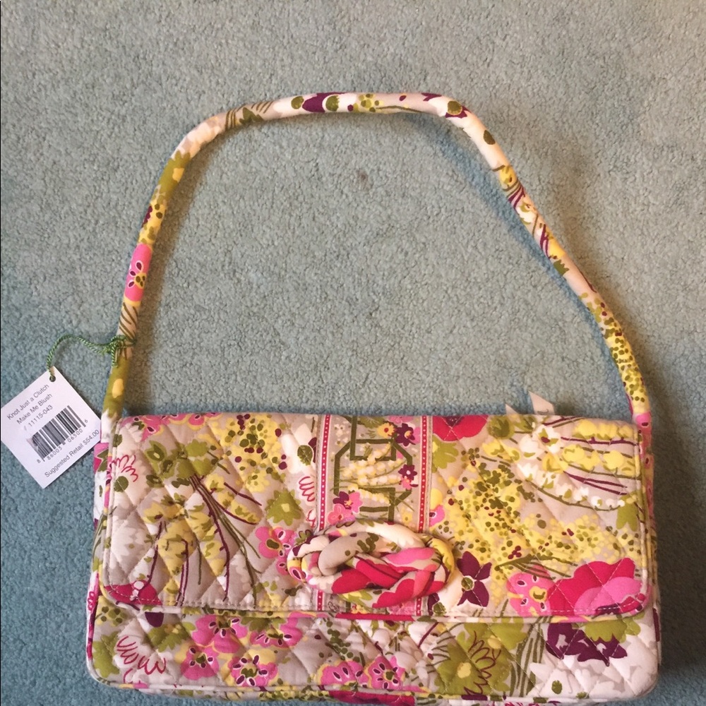 NWT Vera Bradley Knot Just a Clutch
